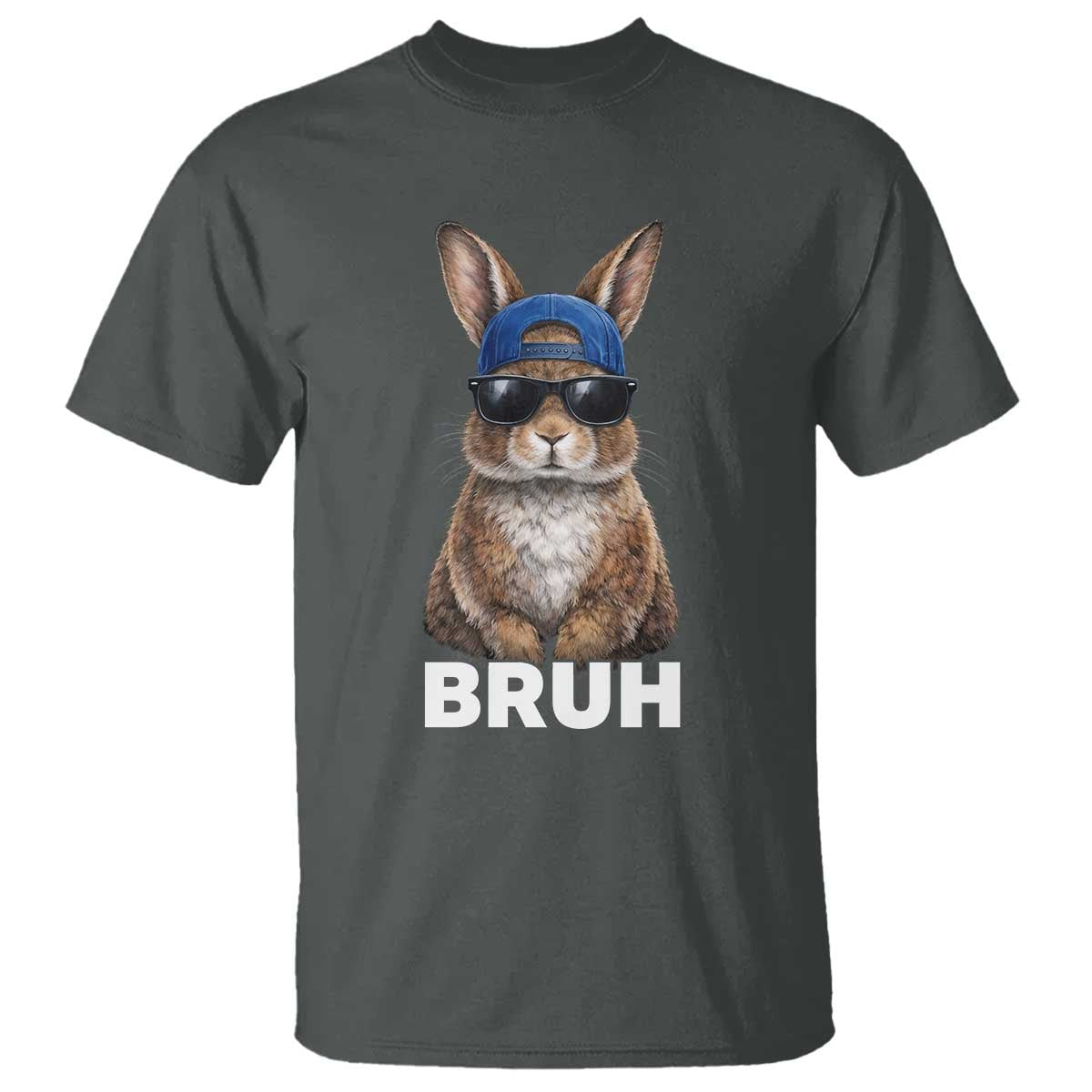 Funny Easter Bruh Bunny Sunglasses Meme T Shirt