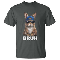 Funny Easter Bruh Bunny Sunglasses Meme T Shirt