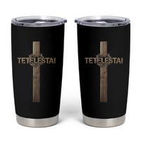 Christian Easter Resurrection Day Tetelestai Religious Cross Tumbler Cup