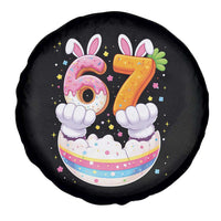 Funny Easter Day Bunny 67 Six Seven Meme Spare Tire Cover