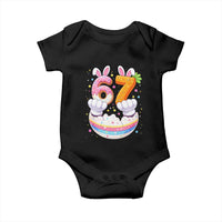 Funny Easter Day Bunny 67 Six Seven Meme Baby Onesie