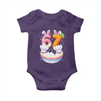 Funny Easter Day Bunny 67 Six Seven Meme Baby Onesie