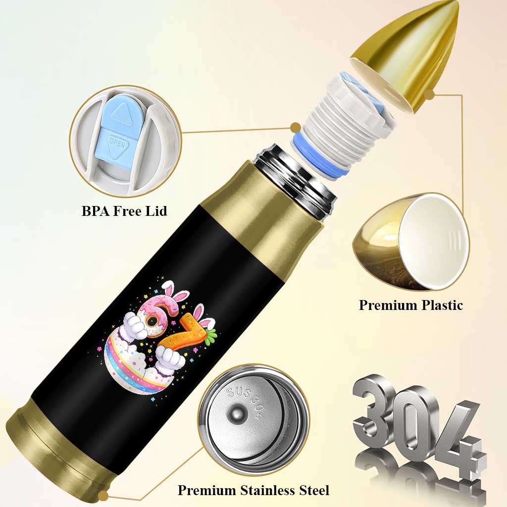 Funny Easter Day Bunny 67 Six Seven Meme Bullet Tumbler
