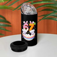 Funny Easter Day Bunny 67 Six Seven Meme 4 in 1 Can Cooler Tumbler