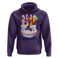 Funny Easter Day Bunny 67 Six Seven Meme Hoodie