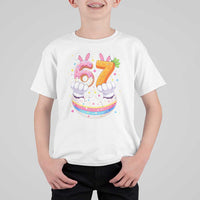 Funny Easter Day Bunny 67 Six Seven Meme T Shirt For Kid