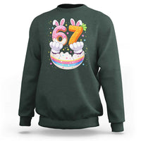 Funny Easter Day Bunny 67 Six Seven Meme Sweatshirt