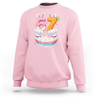 Funny Easter Day Bunny 67 Six Seven Meme Sweatshirt