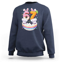 Funny Easter Day Bunny 67 Six Seven Meme Sweatshirt