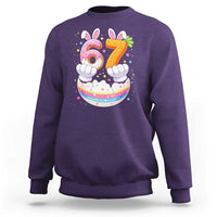 Funny Easter Day Bunny 67 Six Seven Meme Sweatshirt