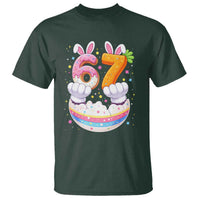 Funny Easter Day Bunny 67 Six Seven Meme T Shirt