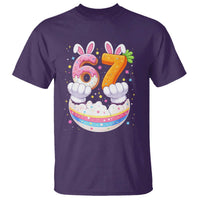 Funny Easter Day Bunny 67 Six Seven Meme T Shirt