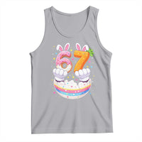 Funny Easter Day Bunny 67 Six Seven Meme Tank Top