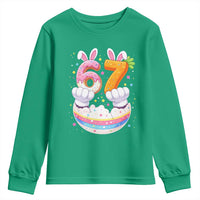 Funny Easter Day Bunny 67 Six Seven Meme Youth Sweatshirt