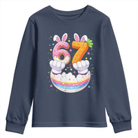 Funny Easter Day Bunny 67 Six Seven Meme Youth Sweatshirt