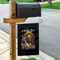 Funny Yolo Lol Jk BRB Christian Easter Garden Flag Resurrection Jesus