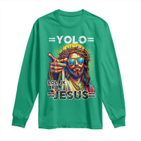 Funny Yolo Lol Jk BRB Christian Easter Long Sleeve Shirt Resurrection Jesus