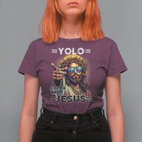 Funny Yolo Lol Jk BRB Christian Easter T Shirt For Women Resurrection Jesus