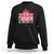 Funny Dear Canada We Hate Him Too Sweatshirt Maple Leaf