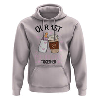 Funny Our First Mother's Day Together Hoodie Mom And Baby Matching