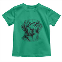 Funny Golden Retirever Dog Mom Toddler T Shirt Heart Shaped Sunglasses