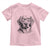 Funny Golden Retirever Dog Mom Toddler T Shirt Heart Shaped Sunglasses