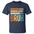 Funny Mama Mommy Mom Bruh T Shirt Mother's Day Vintage Stripes