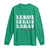 Haitian Pride Long Sleeve Shirt Haitian Lekol Legliz Lakay Haiti Flag Creole Saying
