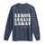 Haitian Pride Long Sleeve Shirt Haitian Lekol Legliz Lakay Haiti Flag Creole Saying
