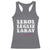 Haitian Pride Racerback Tank Top Haitian Lekol Legliz Lakay Haiti Flag Creole Saying