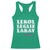 Haitian Pride Racerback Tank Top Haitian Lekol Legliz Lakay Haiti Flag Creole Saying