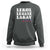 Haitian Pride Sweatshirt Haitian Lekol Legliz Lakay Haiti Flag Creole Saying