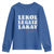 Haitian Pride Youth Sweatshirt Haitian Lekol Legliz Lakay Haiti Flag Creole Saying