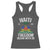 Haiti Freedom Began With Us Racerback Tank Top Haitian Flag Day