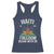 Haiti Freedom Began With Us Racerback Tank Top Haitian Flag Day