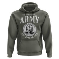 Continental Army America Independence Revolutionary War Seal Hoodie