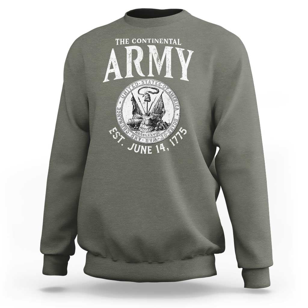 Continental Army America Independence Revolutionary War Seal Sweatshirt
