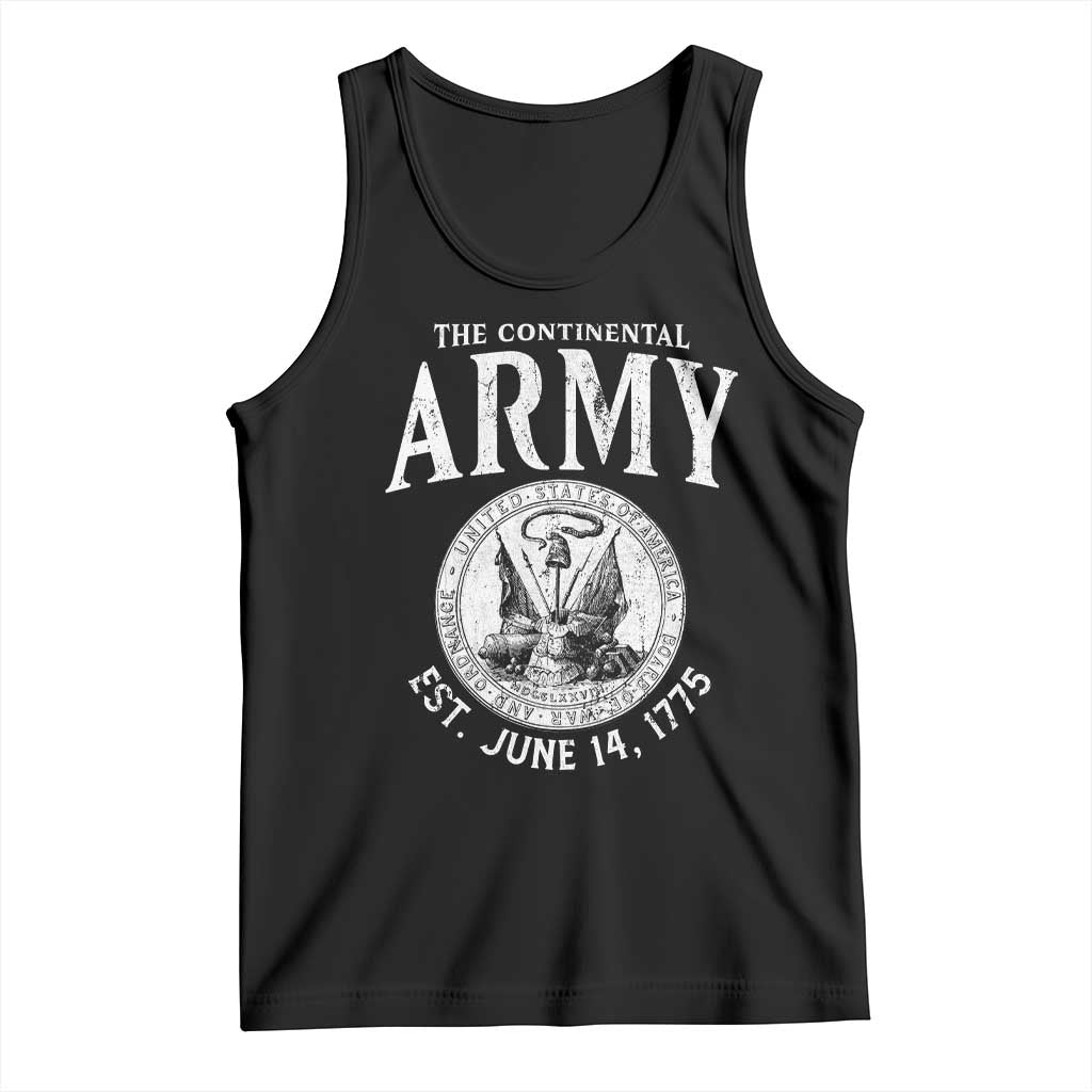 Continental Army America Independence Revolutionary War Seal Tank Top