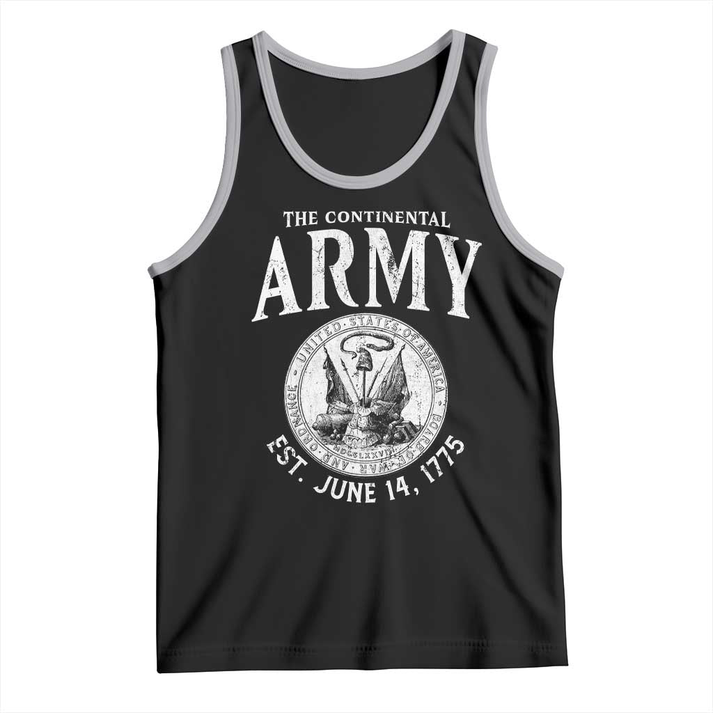 Continental Army America Independence Revolutionary War Seal Tank Top