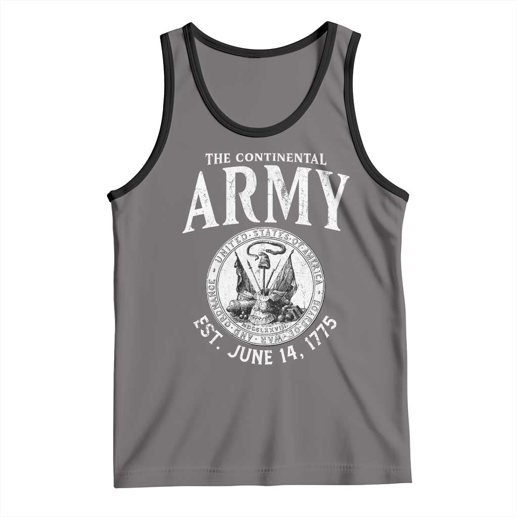 Continental Army America Independence Revolutionary War Seal Tank Top