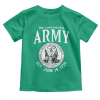 Continental Army America Independence Revolutionary War Seal Toddler T Shirt