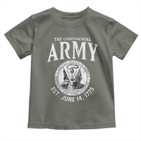 Continental Army America Independence Revolutionary War Seal Toddler T Shirt