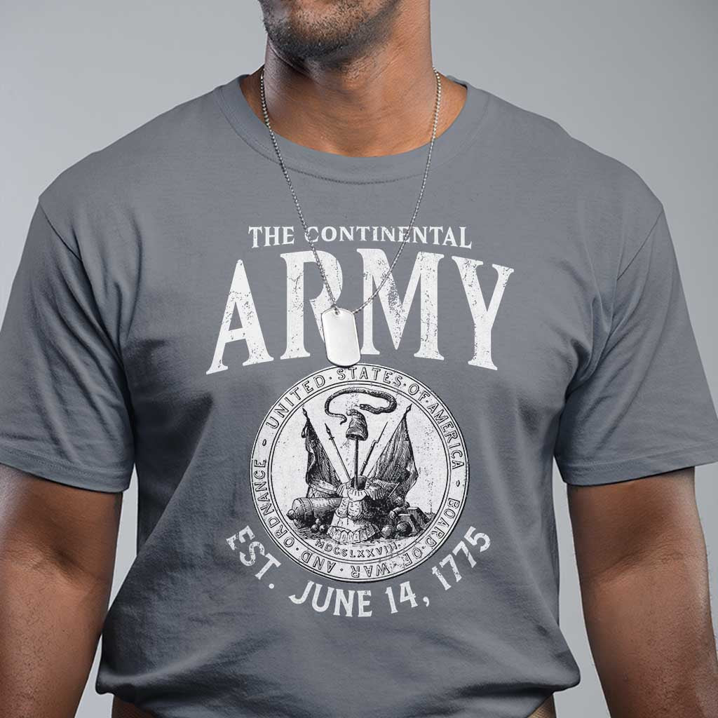 Continental Army America Independence Revolutionary War Seal T Shirt