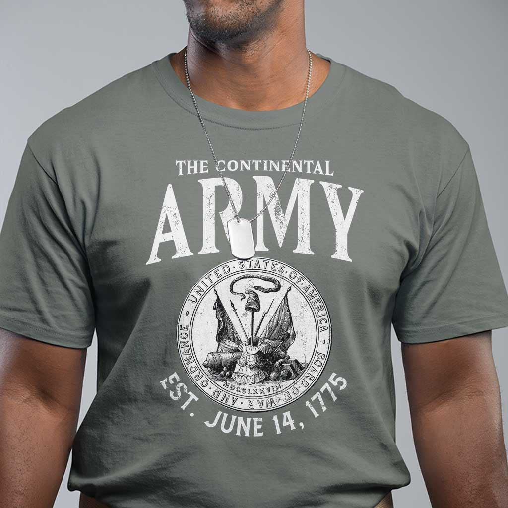 Continental Army America Independence Revolutionary War Seal T Shirt