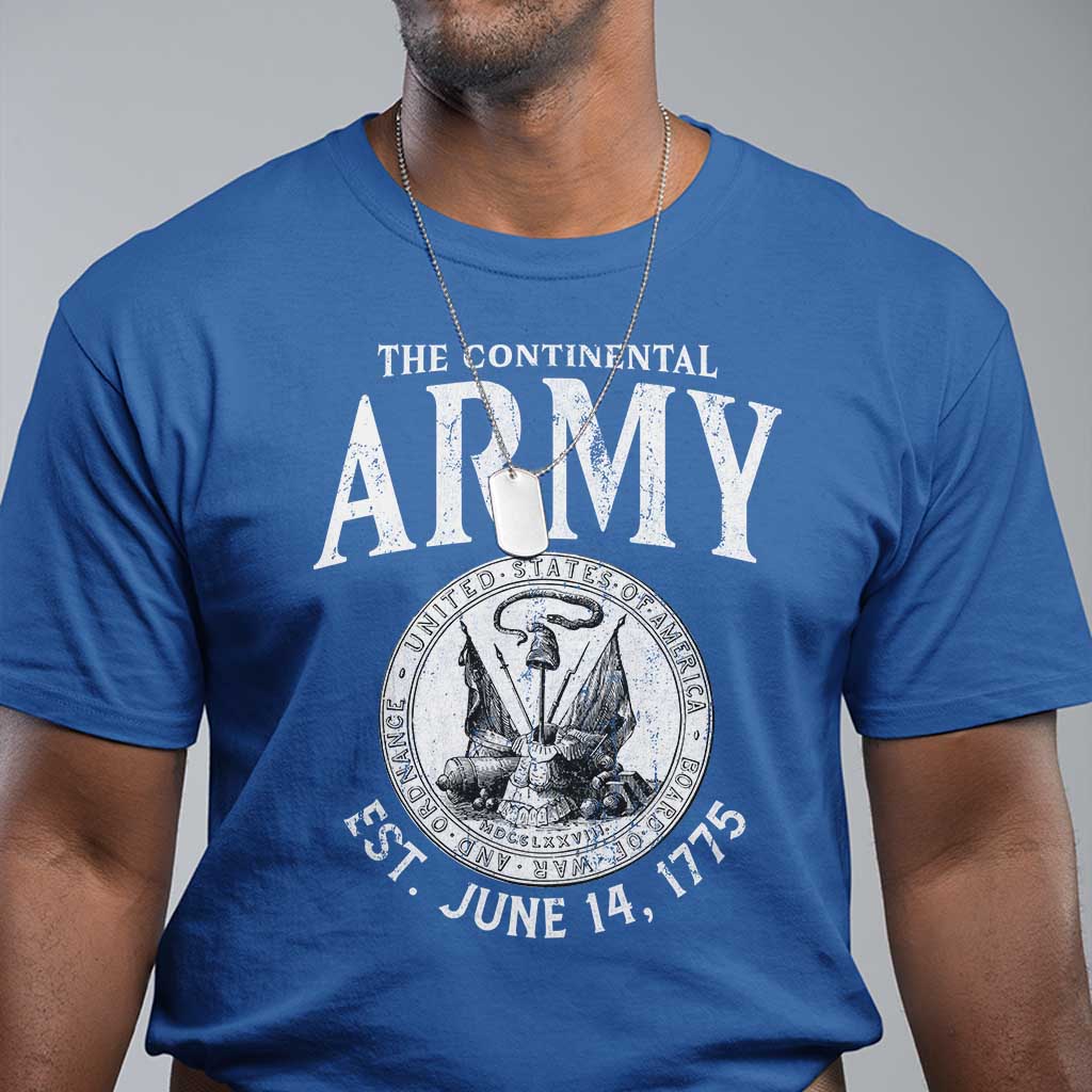Continental Army America Independence Revolutionary War Seal T Shirt