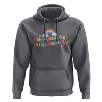 Funny Heterosexuality In This Economy Hoodie Rainbow LGBTQ+ Pride - Wonder Print Shop