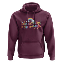 Funny Heterosexuality In This Economy Hoodie Rainbow LGBTQ+ Pride - Wonder Print Shop