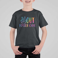 Adoption Foster Parents T Shirt For Kid Peace Out Foster Care