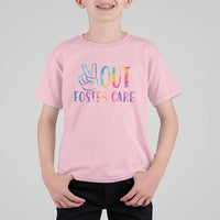 Adoption Foster Parents T Shirt For Kid Peace Out Foster Care
