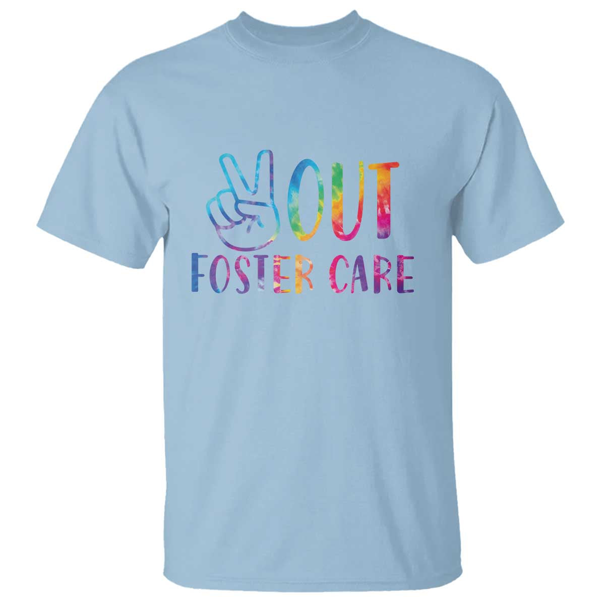 Adoption Foster Parents T Shirt Peace Out Foster Care